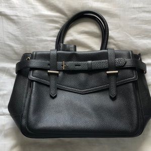 Reed Krakoff Black Leather Boxer Satchel